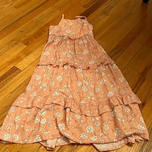 Light Orange Maxi Dress